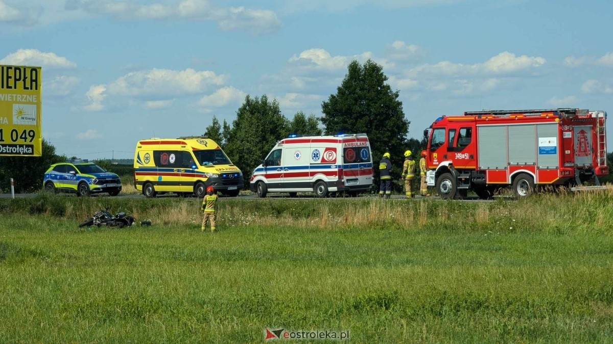 Wypadek w Łodziskach na DK-53 [20.07.2024] - zdjęcie #16 - eOstroleka.pl