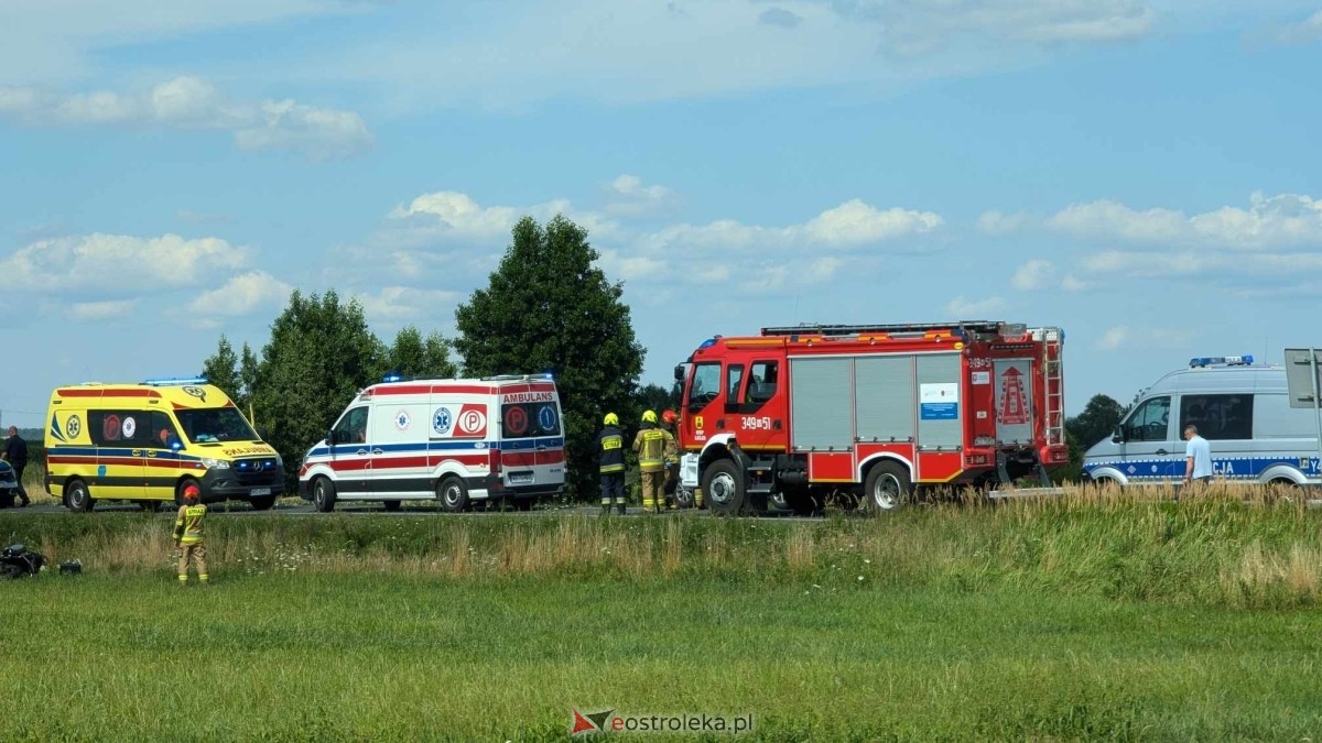 Wypadek w Łodziskach na DK-53 [20.07.2024] - zdjęcie #13 - eOstroleka.pl