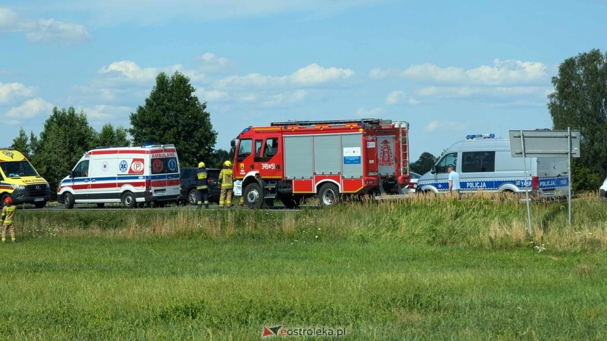 Wypadek w Łodziskach na DK-53 [20.07.2024] - zdjęcie #10 - eOstroleka.pl