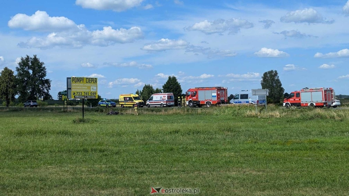 Wypadek w Łodziskach na DK-53 [20.07.2024] - zdjęcie #9 - eOstroleka.pl