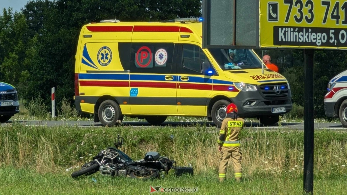 Wypadek w Łodziskach na DK-53 [20.07.2024] - zdjęcie #8 - eOstroleka.pl