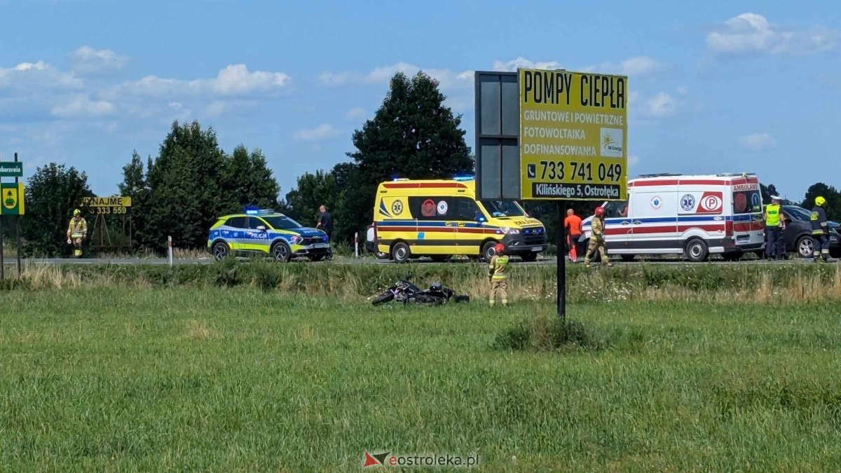 Wypadek w Łodziskach na DK-53 [20.07.2024] - zdjęcie #6 - eOstroleka.pl