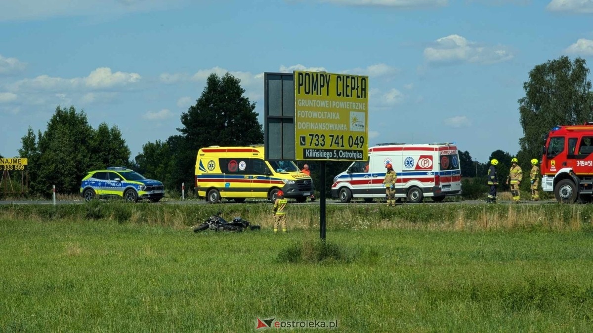 Wypadek w Łodziskach na DK-53 [20.07.2024] - zdjęcie #2 - eOstroleka.pl