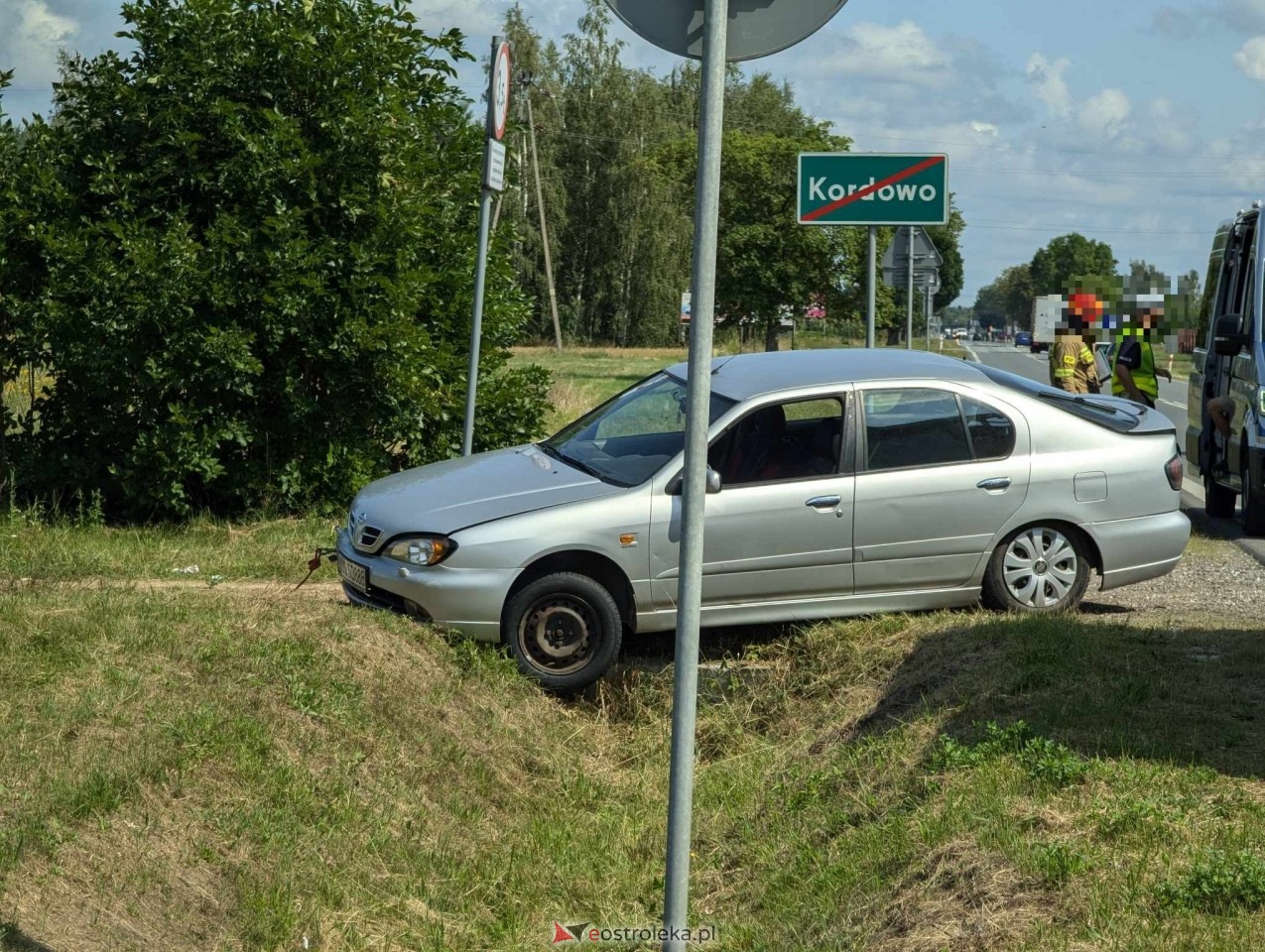 Kolizja w Grabowie [26.07.2024] - zdjęcie #9 - eOstroleka.pl