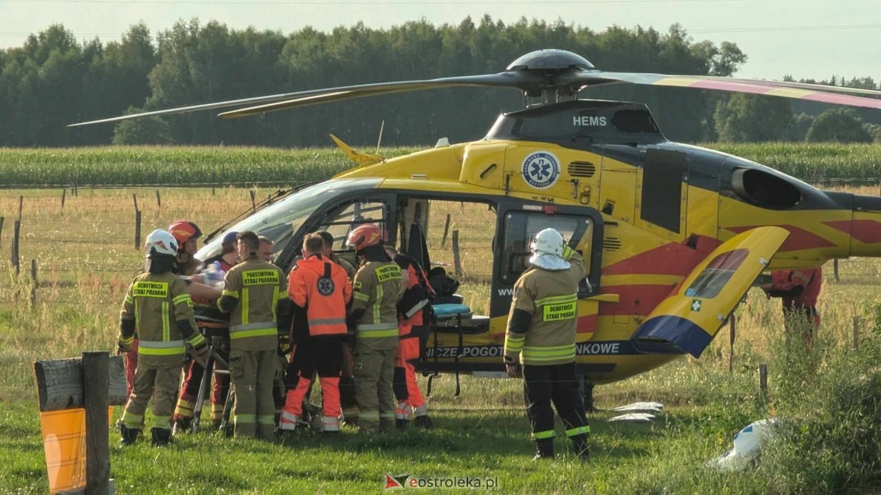 Wypadek w Czarnotrzewiu [26.07.2024] - zdjęcie #23 - eOstroleka.pl