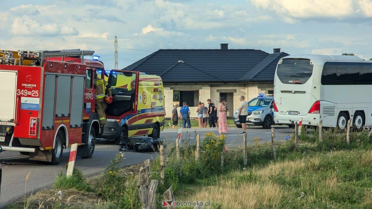 Wypadek w Czarnotrzewiu [26.07.2024] - zdjęcie #7 - eOstroleka.pl