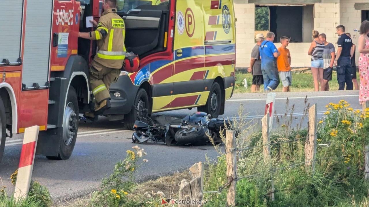 Wypadek w Czarnotrzewiu [26.07.2024] - zdjęcie #10 - eOstroleka.pl