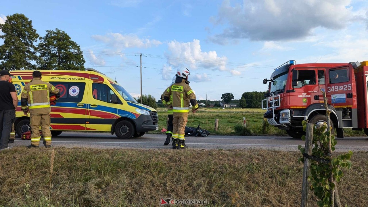 Wypadek w Czarnotrzewiu [26.07.2024] - zdjęcie #11 - eOstroleka.pl