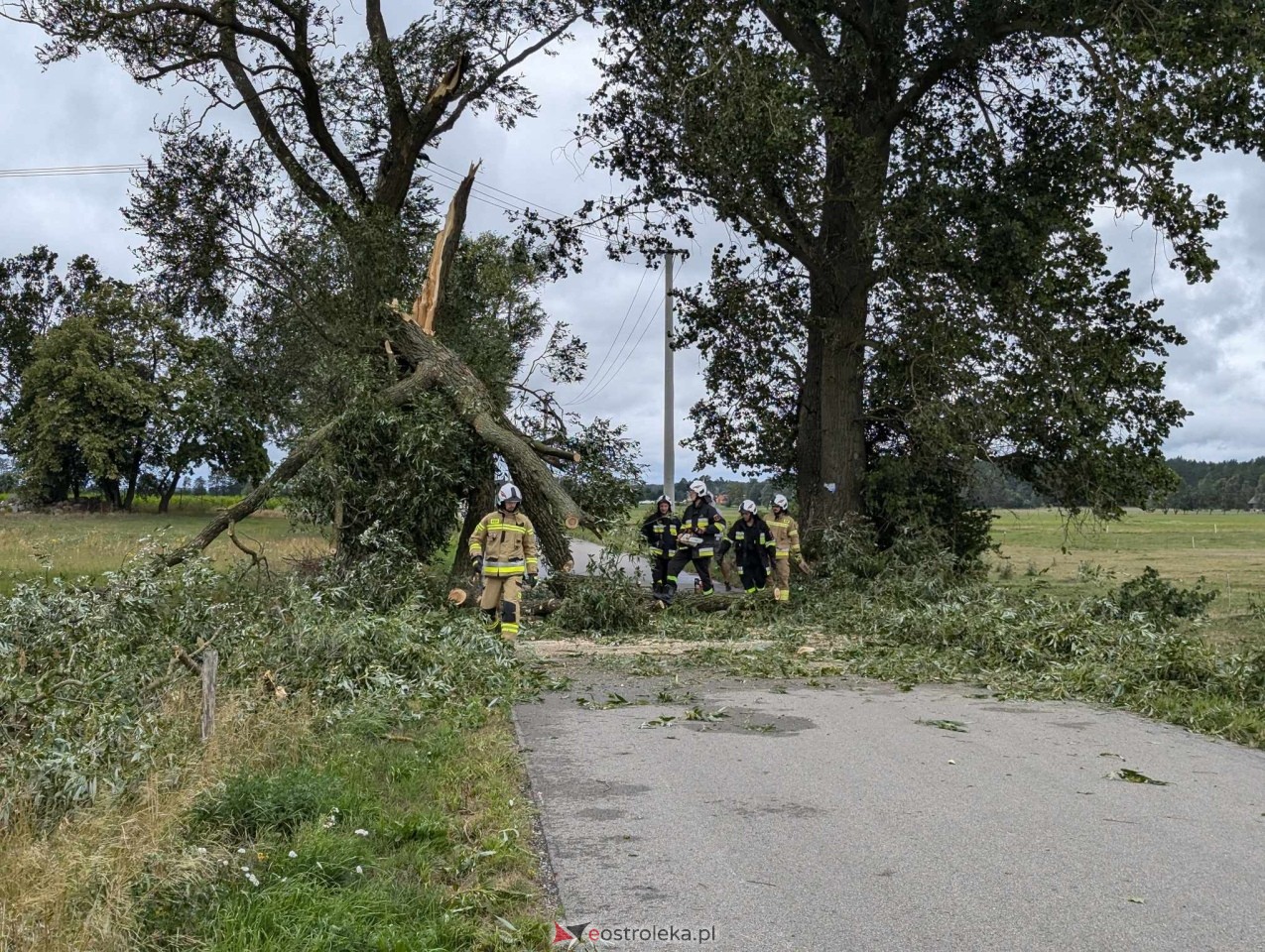 Wichura w powiecie ostrołęckim [28.07.2024] - zdjęcie #1 - eOstroleka.pl