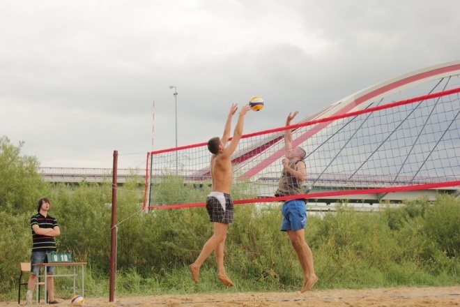 Turniej plażówki służb mundurowych (16.07.2011) - zdjęcie #21 - eOstroleka.pl