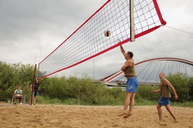 Turniej plażówki służb mundurowych (16.07.2011) - zdjęcie #16 - eOstroleka.pl