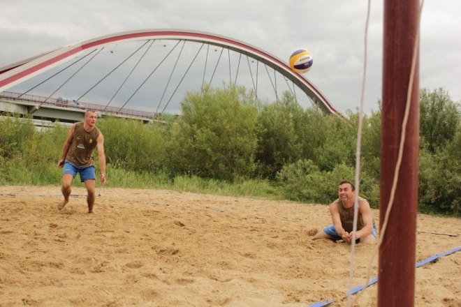 Turniej plażówki służb mundurowych (16.07.2011) - zdjęcie #14 - eOstroleka.pl