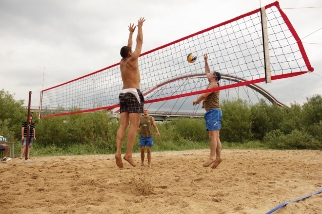 Turniej plażówki służb mundurowych (16.07.2011) - zdjęcie #12 - eOstroleka.pl