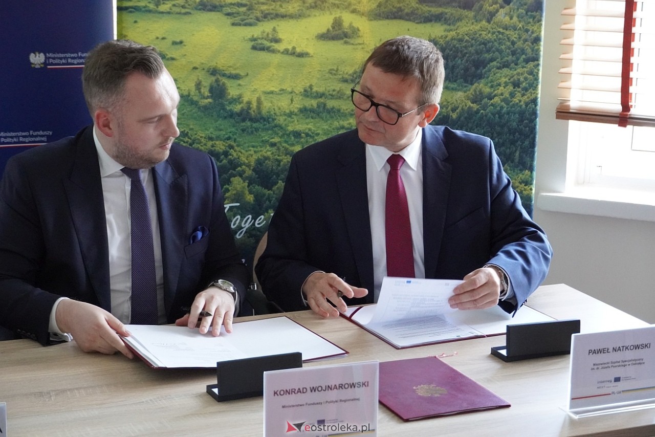 Wielka inwestycja ostrołęckiego szpitala - nowe lądowisko i windy. Podpisanie umowy [29.07.2024] - zdjęcie #10 - eOstroleka.pl