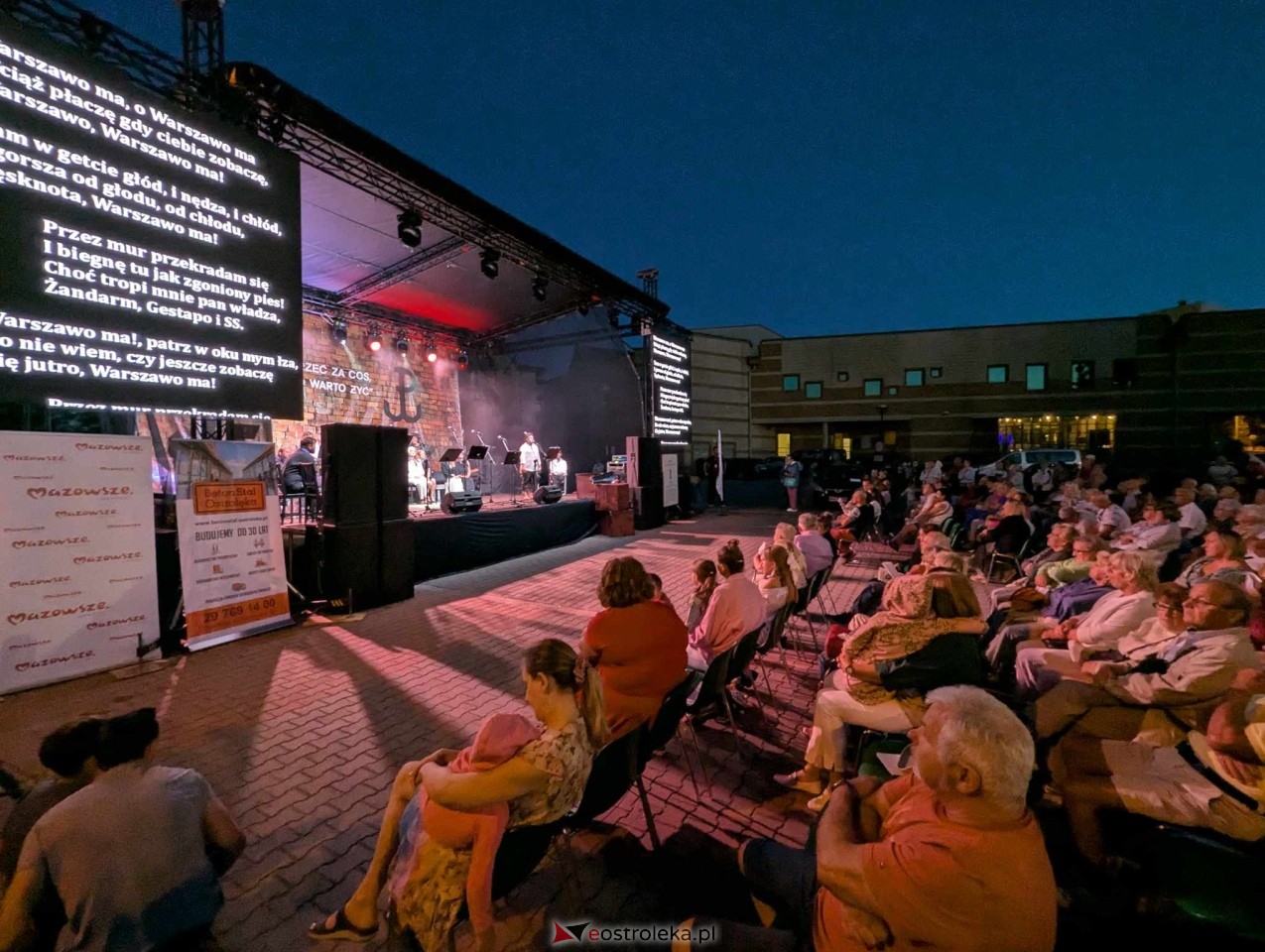 Koncert pieśni powstańczych w Ostrołęce [01.08.2024] - zdjęcie #84 - eOstroleka.pl