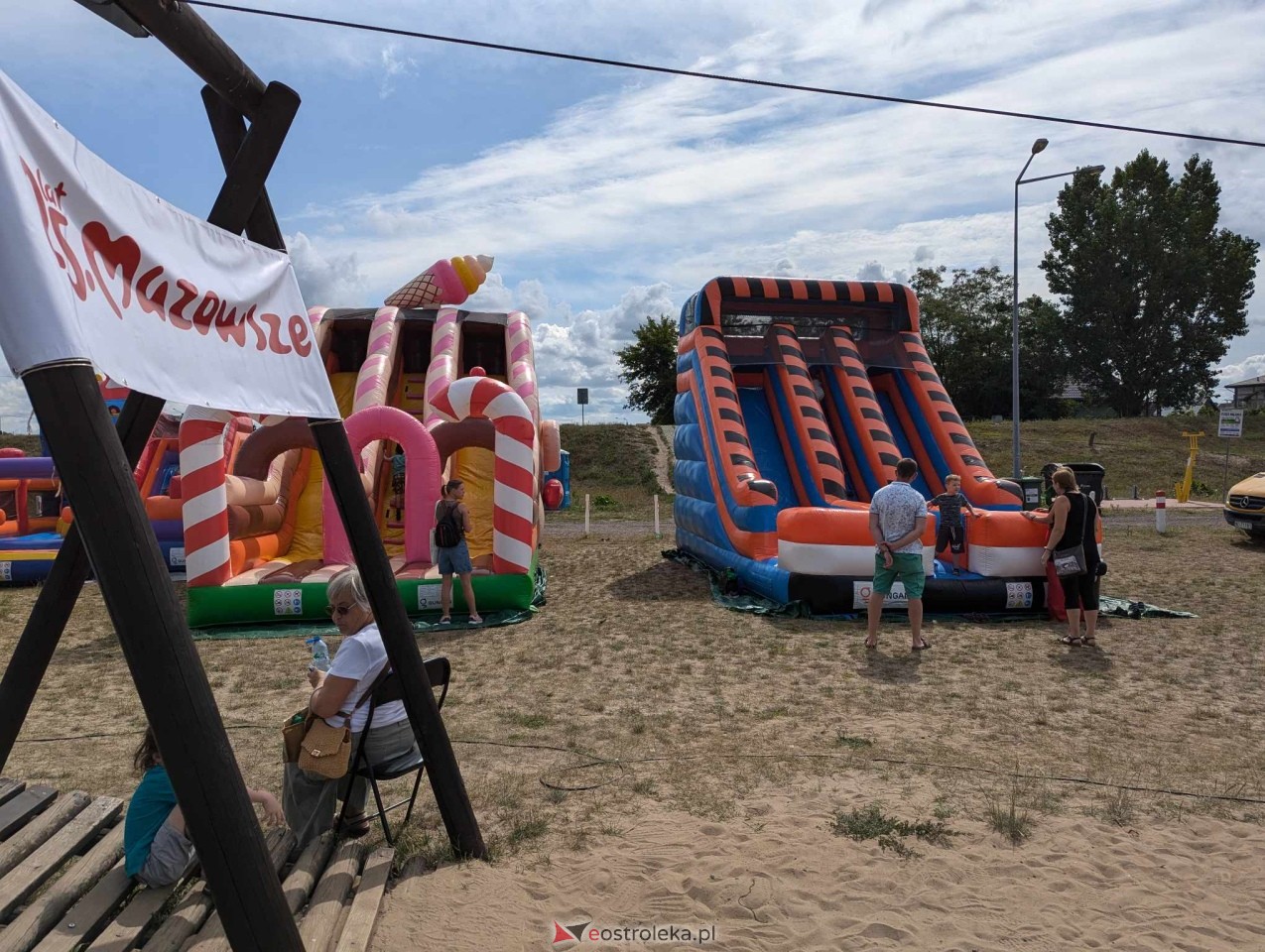 Festyn Radosne Wakacje na plaży miejskiej [03.08.2024] - zdjęcie #46 - eOstroleka.pl