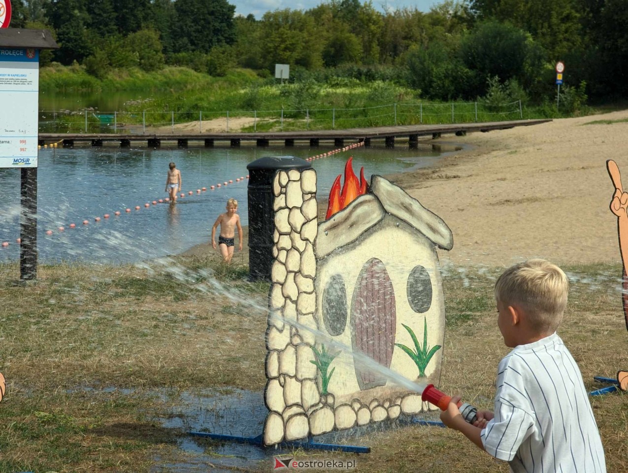 Festyn Radosne Wakacje na plaży miejskiej [03.08.2024] - zdjęcie #42 - eOstroleka.pl