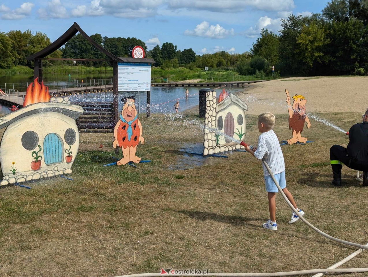 Festyn Radosne Wakacje na plaży miejskiej [03.08.2024] - zdjęcie #32 - eOstroleka.pl