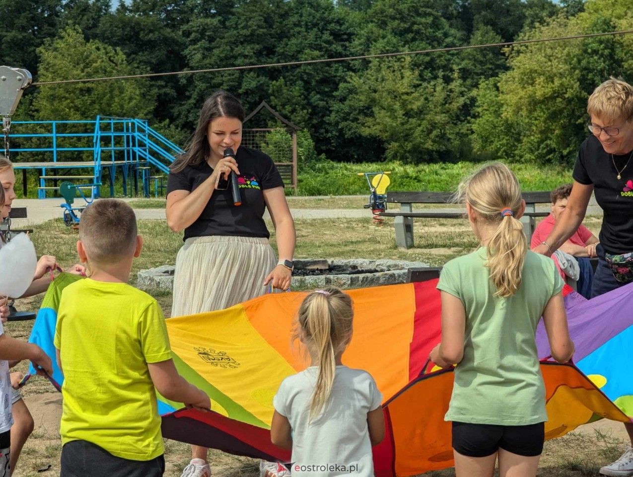 Festyn Radosne Wakacje na plaży miejskiej [03.08.2024] - zdjęcie #16 - eOstroleka.pl