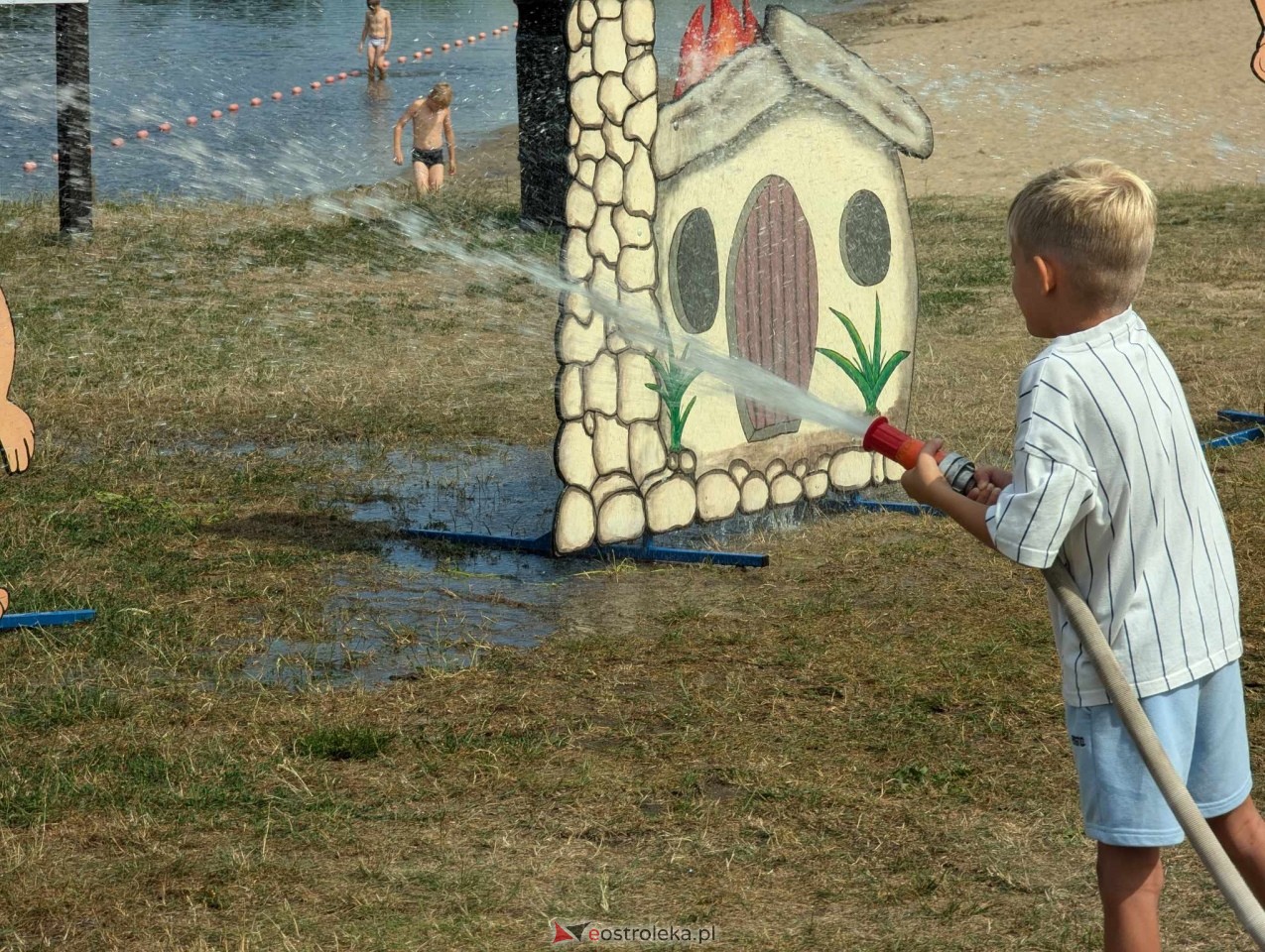 Festyn Radosne Wakacje na plaży miejskiej [03.08.2024] - zdjęcie #14 - eOstroleka.pl