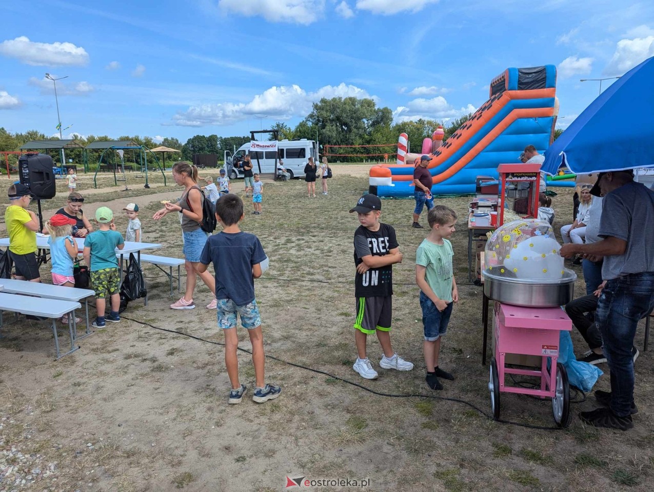 Festyn Radosne Wakacje na plaży miejskiej [03.08.2024] - zdjęcie #3 - eOstroleka.pl