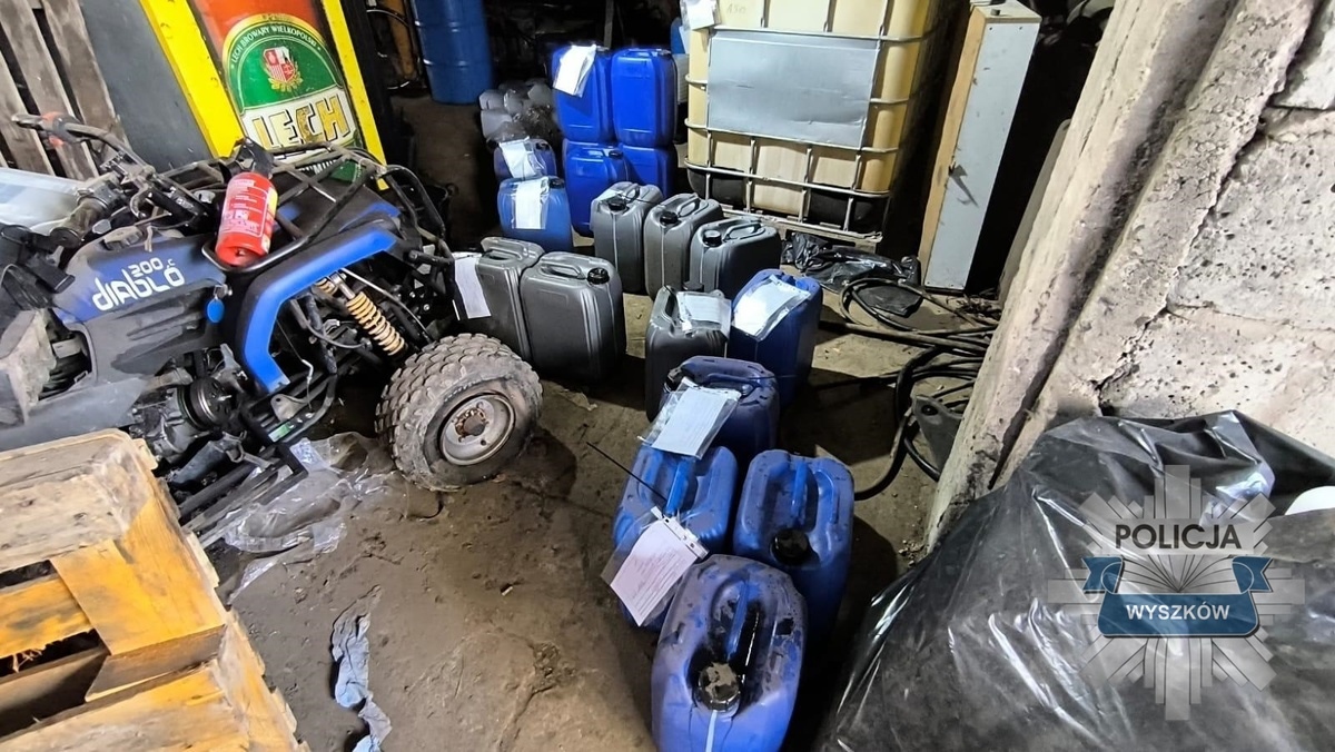 Fabryka klefedronu w powiecie wyszkowskim zlikwidowana przez policję [12.08.2024] - zdjęcie #5 - eOstroleka.pl