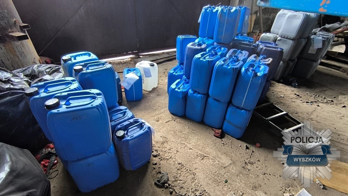 Fabryka klefedronu w powiecie wyszkowskim zlikwidowana przez policję [12.08.2024] - zdjęcie #4 - eOstroleka.pl