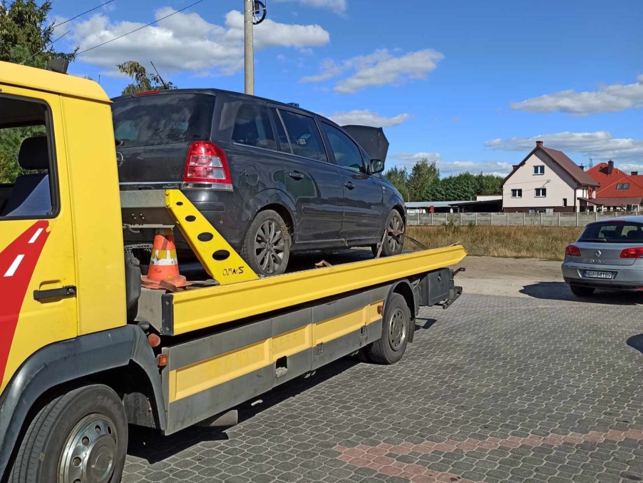 Wypadek w Antoniach na DK-53 [13.08.2024] - zdjęcie #1 - eOstroleka.pl