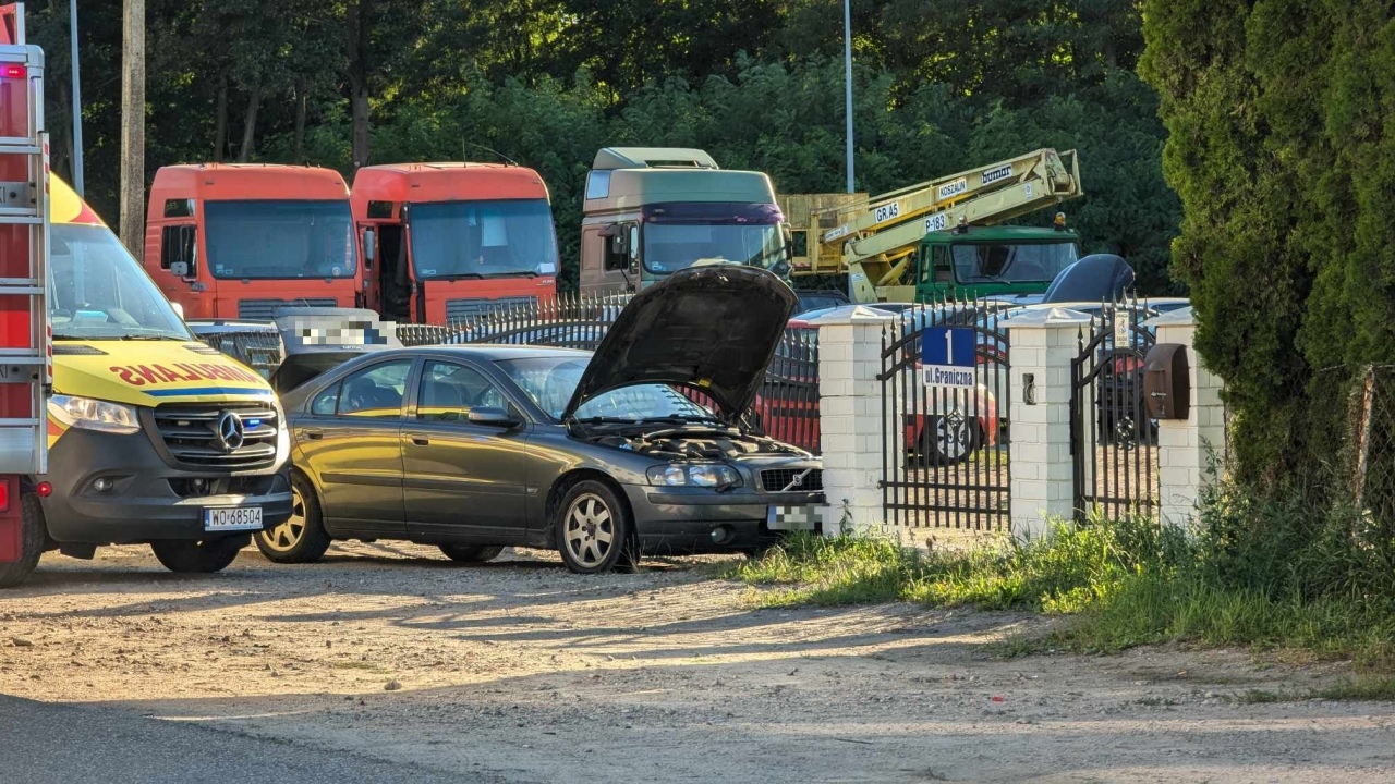 Kolizja przy Granicznej [13.08.2024] - zdjęcie #2 - eOstroleka.pl