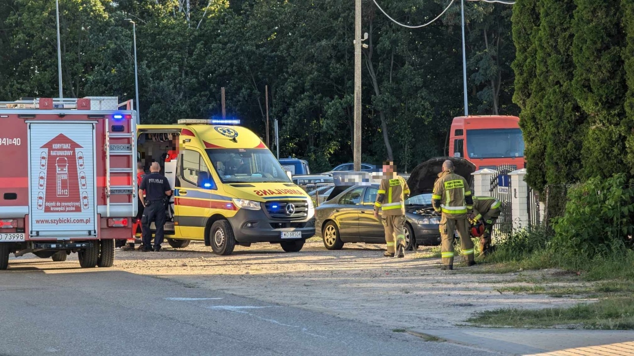 Kolizja przy Granicznej [13.08.2024] - zdjęcie #1 - eOstroleka.pl