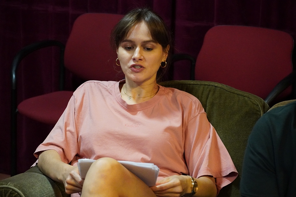 Próba Teatru Tutejszego w Klubie Oczko [14.08.2024] - zdjęcie #9 - eOstroleka.pl