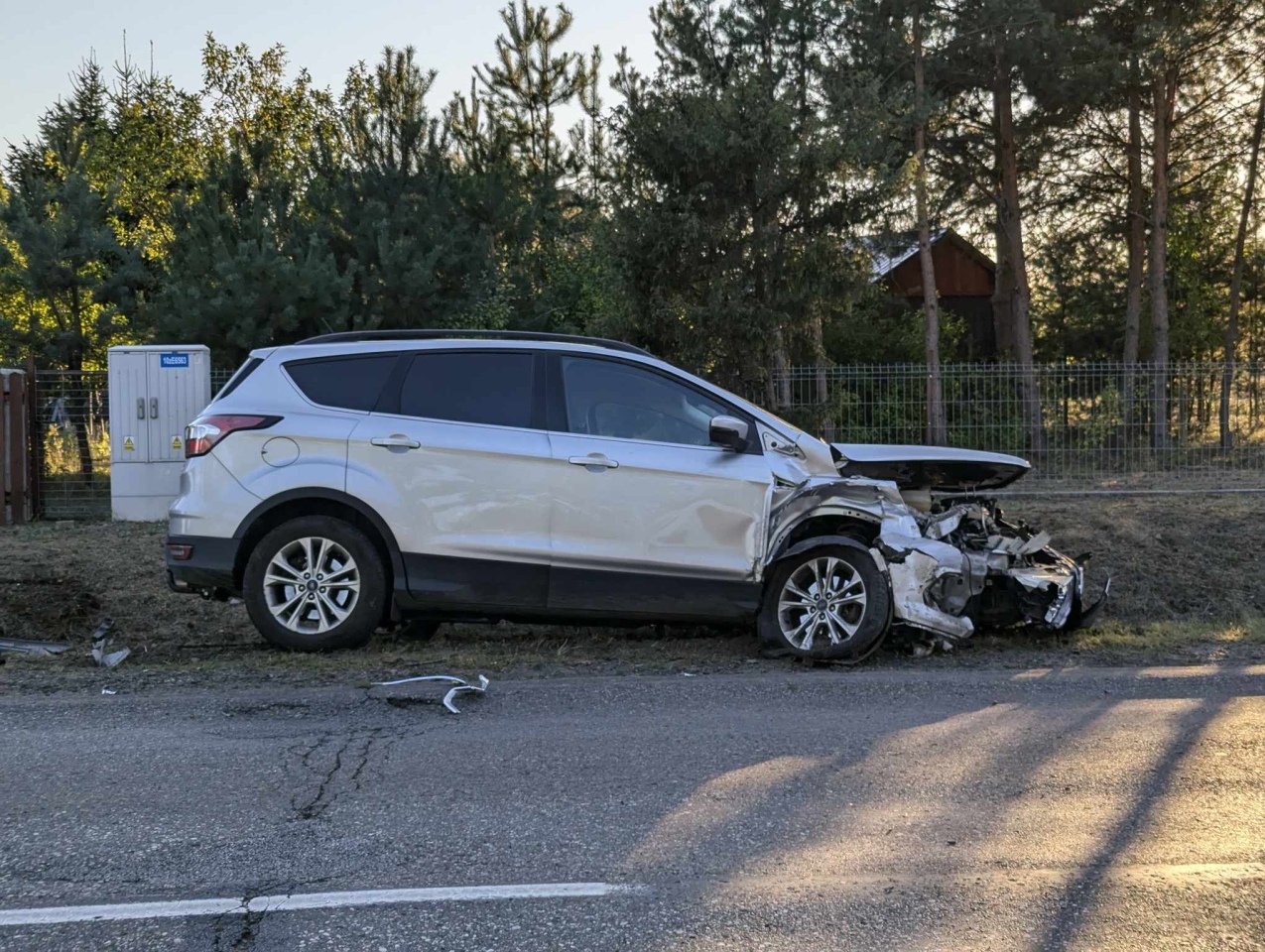 Wypadek na DK53 w Wydmusach [14.08.2024] - zdjęcie #14 - eOstroleka.pl