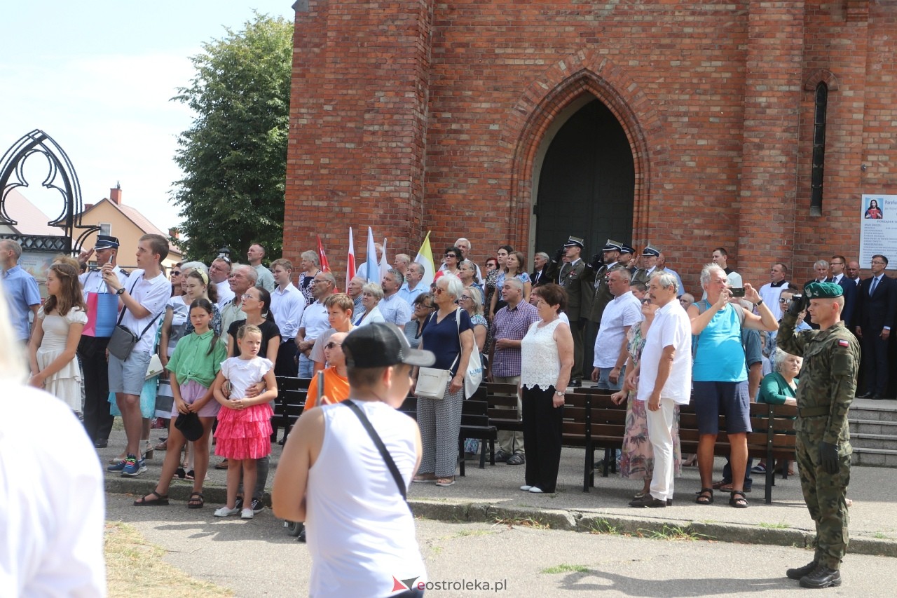 Uroczystości w hołdzie marynarzom i ułanom poległym na ziemi rzekuńskiej [18.08.2024] - zdjęcie #97 - eOstroleka.pl