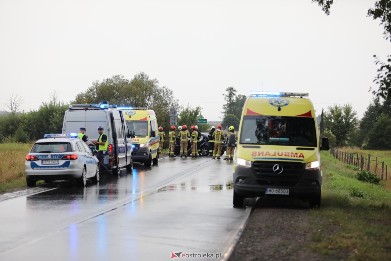 Tragiczny wypadek w Łodziskach [19.08.2024] - zdjęcie #23 - eOstroleka.pl