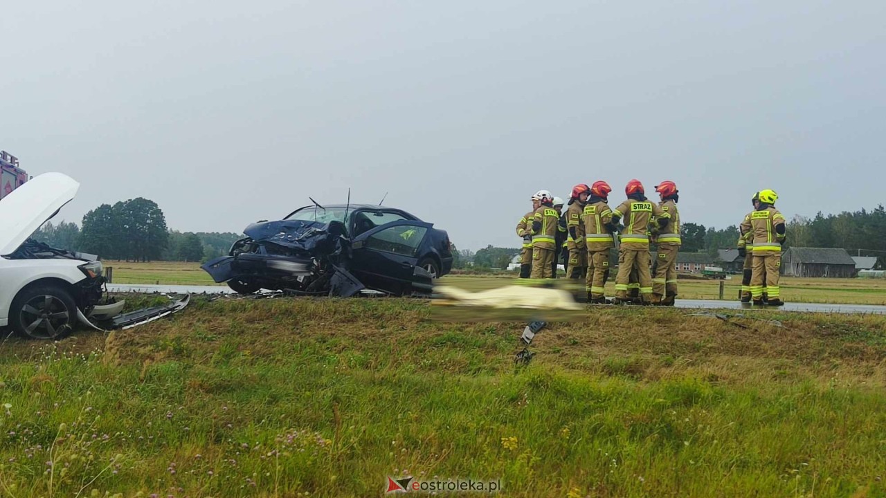 Tragiczny wypadek w Łodziskach [19.08.2024] - zdjęcie #2 - eOstroleka.pl