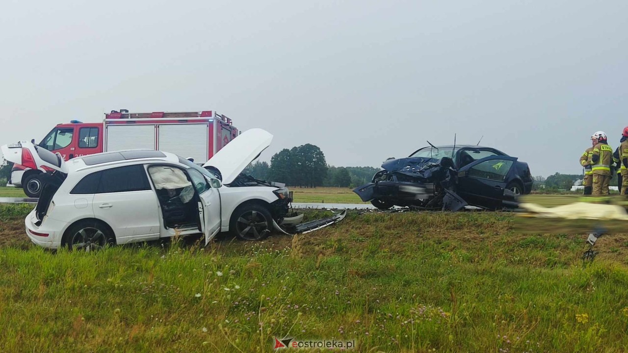 Tragiczny wypadek w Łodziskach [19.08.2024] - zdjęcie #3 - eOstroleka.pl