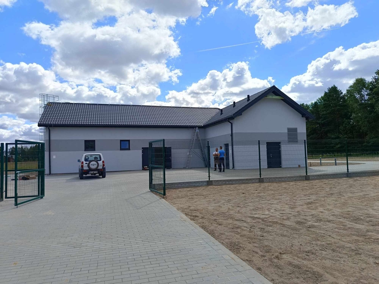 Budowa SUW w Dzbeninie [21.08.2024] - zdjęcie #8 - eOstroleka.pl