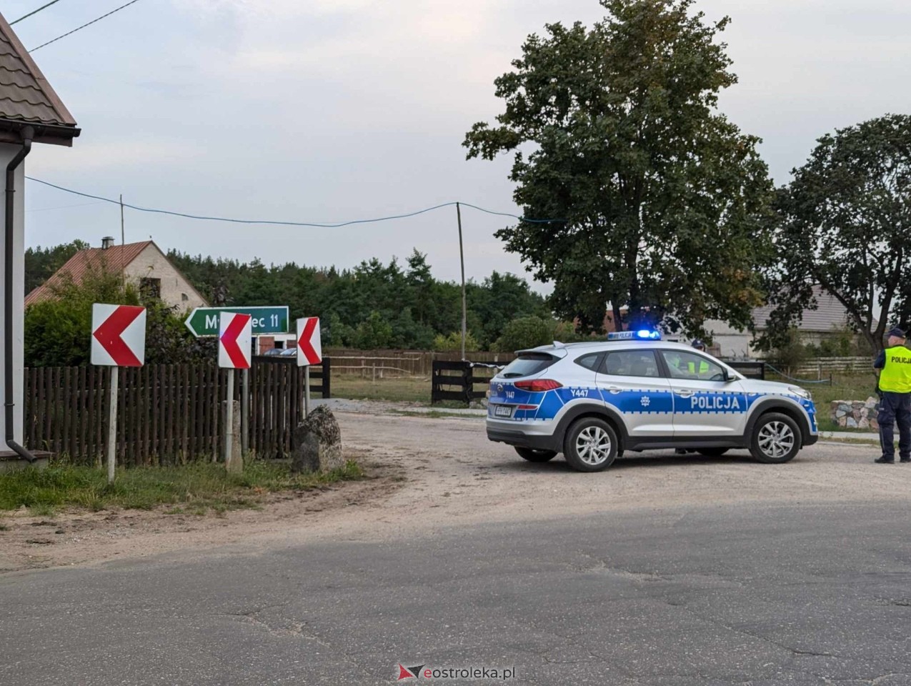 Strzelanina w Księżym Lasku [23.08.2024] - zdjęcie #8 - eOstroleka.pl