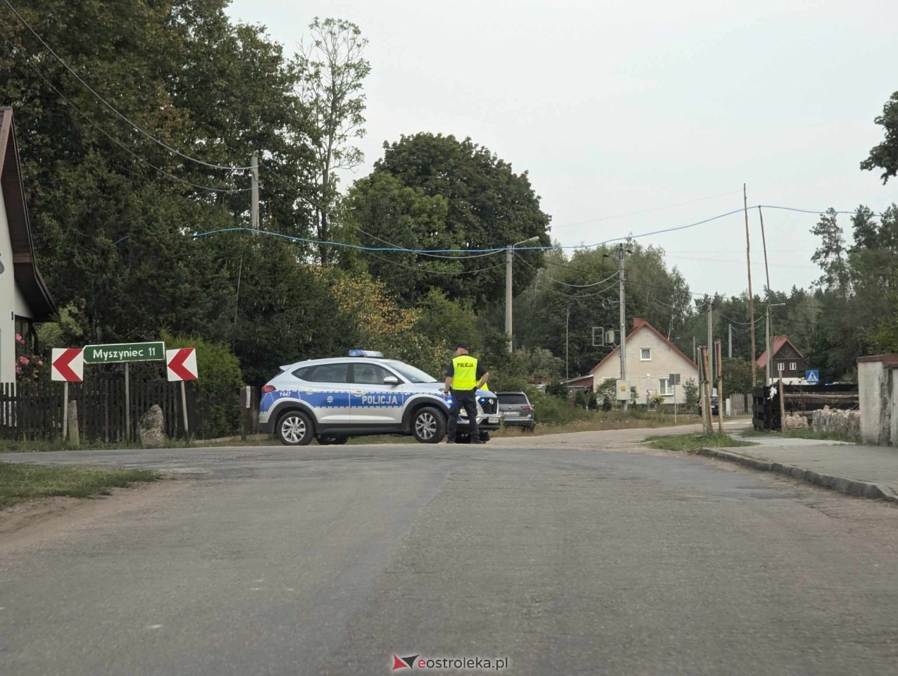 Strzelanina w Księżym Lasku [23.08.2024] - zdjęcie #7 - eOstroleka.pl