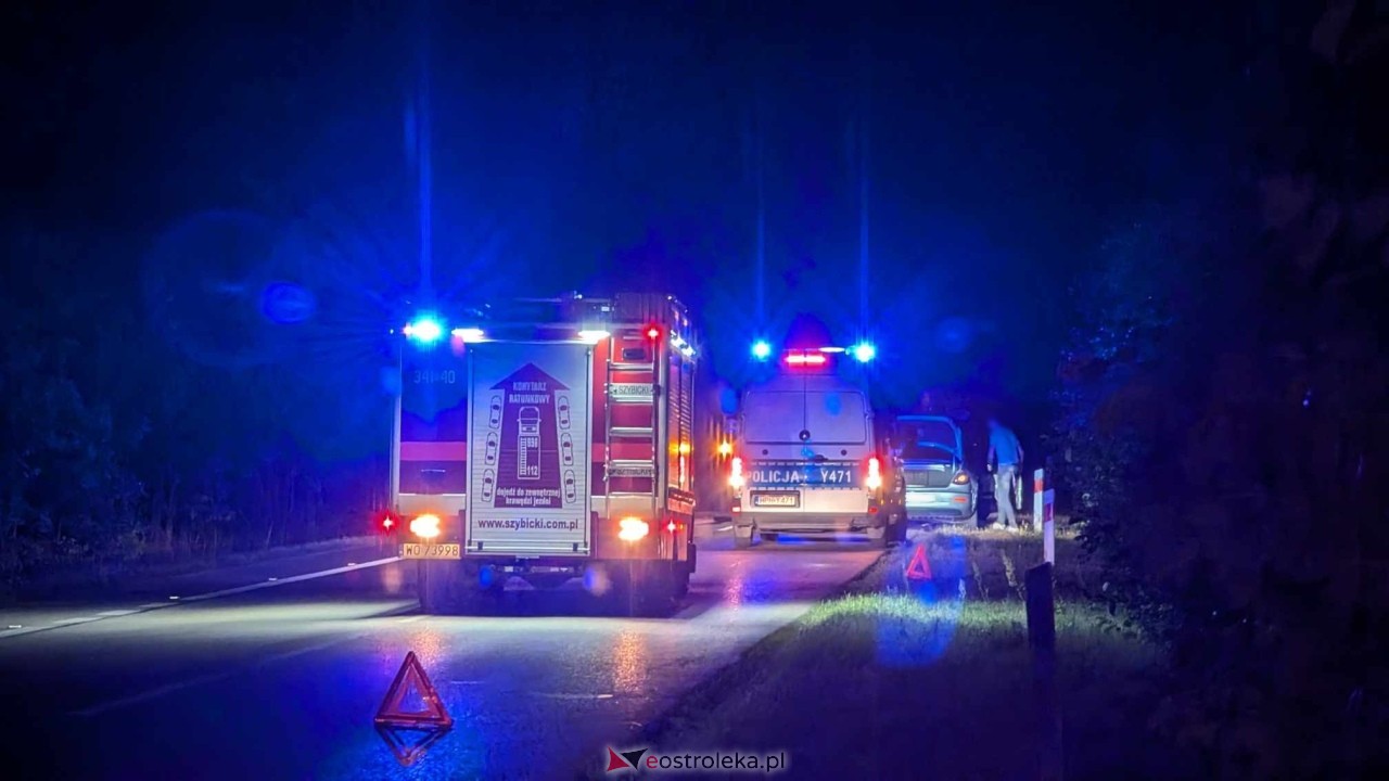 Borawe. Zderzenie trzech samochowdów [28.08.2024] - zdjęcie #7 - eOstroleka.pl