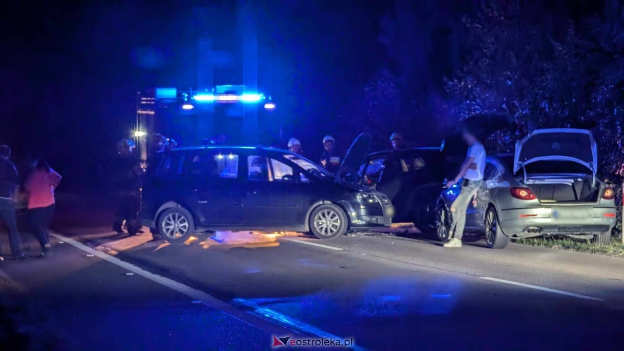 Borawe. Zderzenie trzech samochowdów [28.08.2024] - zdjęcie #4 - eOstroleka.pl
