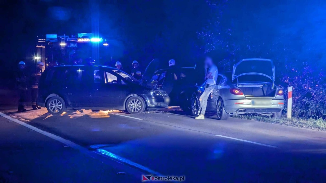 Borawe. Zderzenie trzech samochowdów [28.08.2024] - zdjęcie #2 - eOstroleka.pl