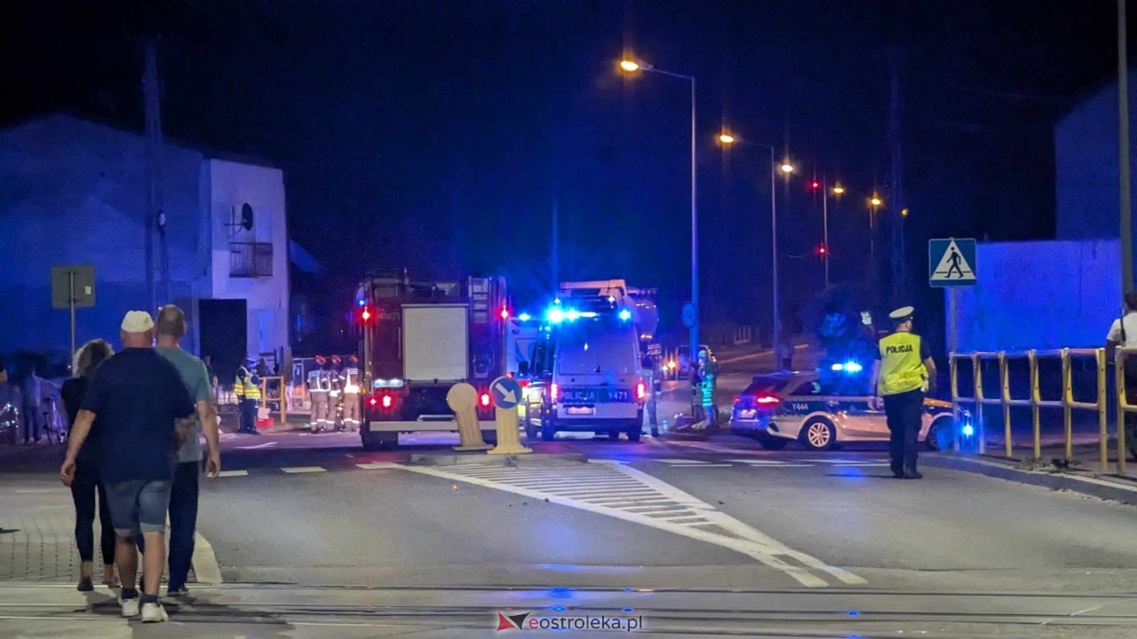 Wypadek na Słowackiego w Ostrołęce [02.09.2024] - zdjęcie #13 - eOstroleka.pl