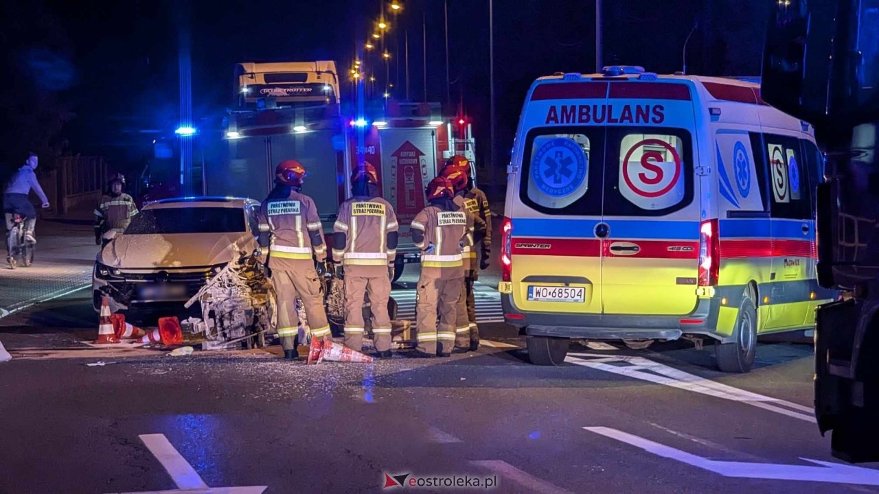 Wypadek na Słowackiego w Ostrołęce [02.09.2024] - zdjęcie #12 - eOstroleka.pl