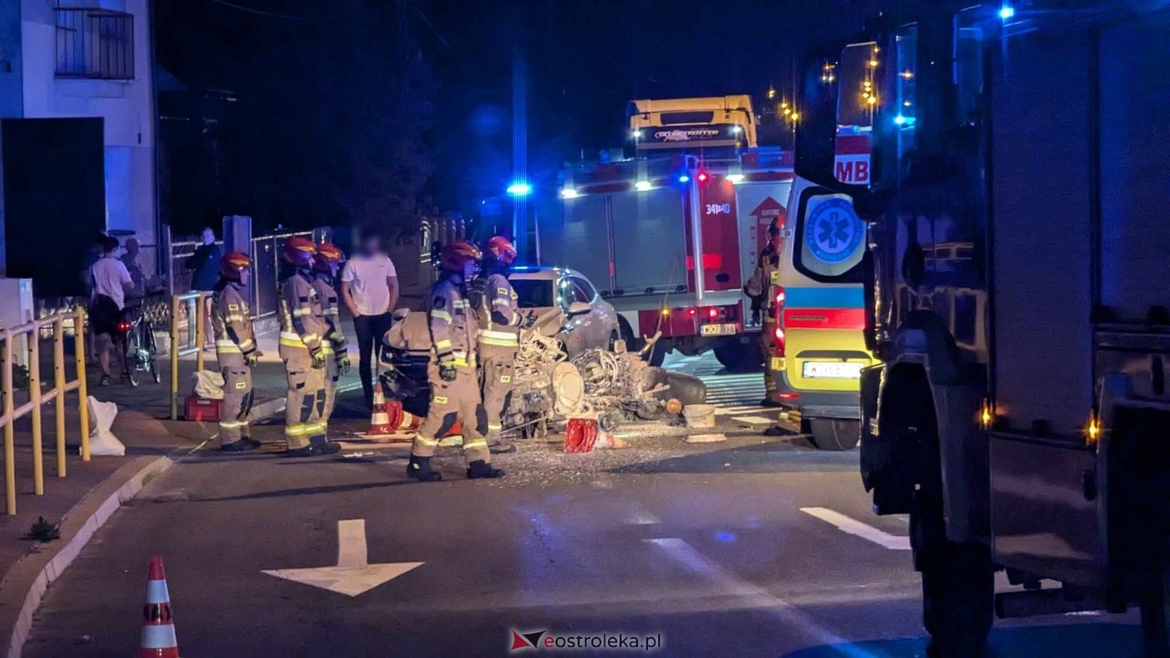 Wypadek na Słowackiego w Ostrołęce [02.09.2024] - zdjęcie #10 - eOstroleka.pl