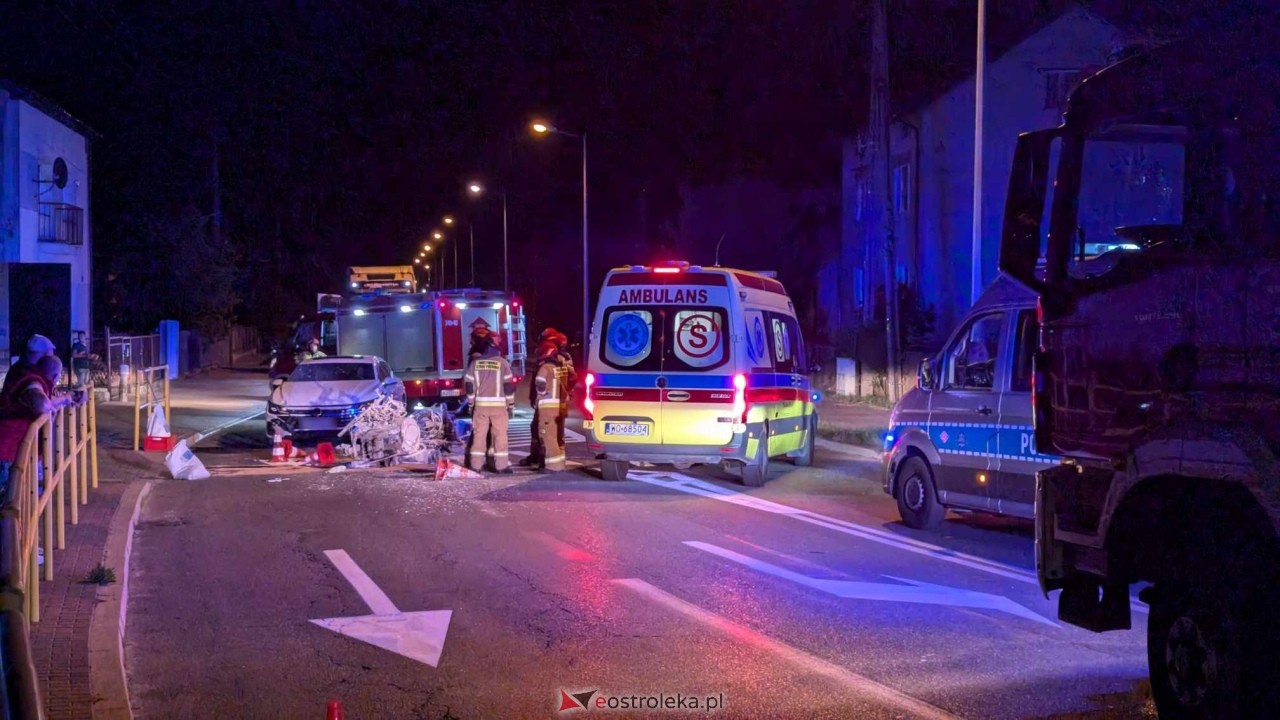 Wypadek na Słowackiego w Ostrołęce [02.09.2024] - zdjęcie #8 - eOstroleka.pl