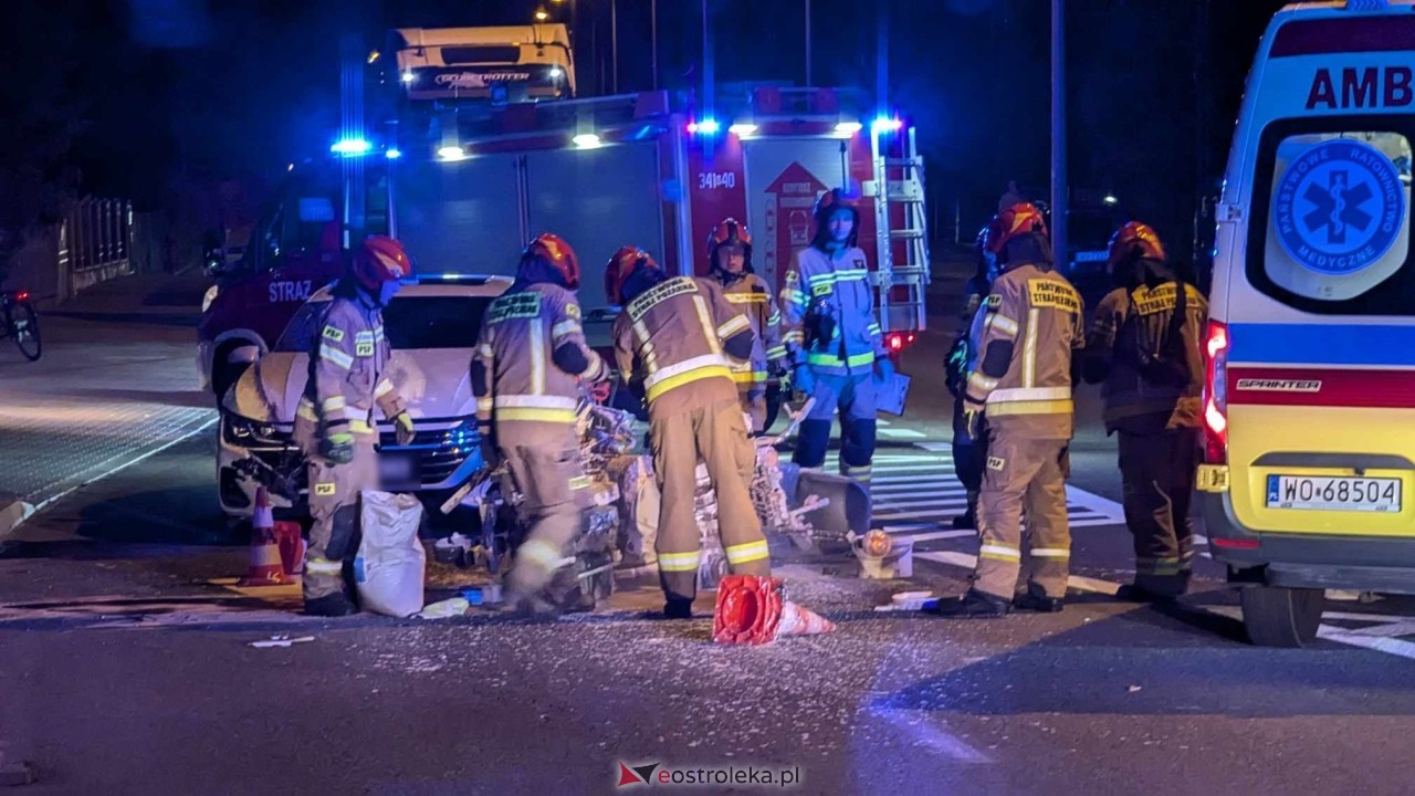 Wypadek na Słowackiego w Ostrołęce [02.09.2024] - zdjęcie #7 - eOstroleka.pl