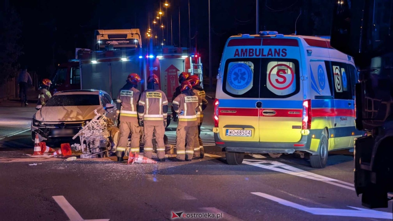 Wypadek na Słowackiego w Ostrołęce [02.09.2024] - zdjęcie #6 - eOstroleka.pl