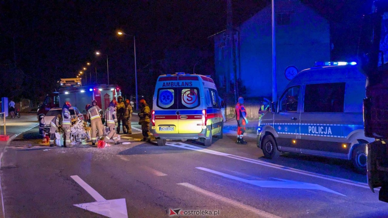 Wypadek na Słowackiego w Ostrołęce [02.09.2024] - zdjęcie #5 - eOstroleka.pl