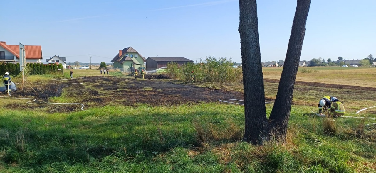 Pożar w Dylewie [05.09.2024] - zdjęcie #5 - eOstroleka.pl